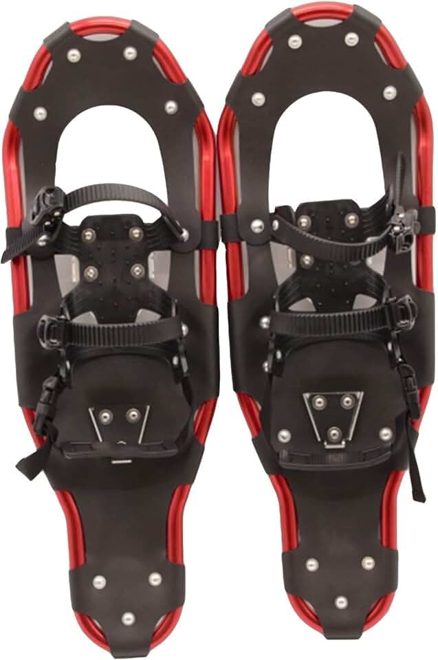 Snowboard, Snow Beach Walking Shoes, Ski Shoes for Men and Women, Canada Size Snowboard Snow Shoes, Material Resistant to Low Temperatures (Color : 68cm)