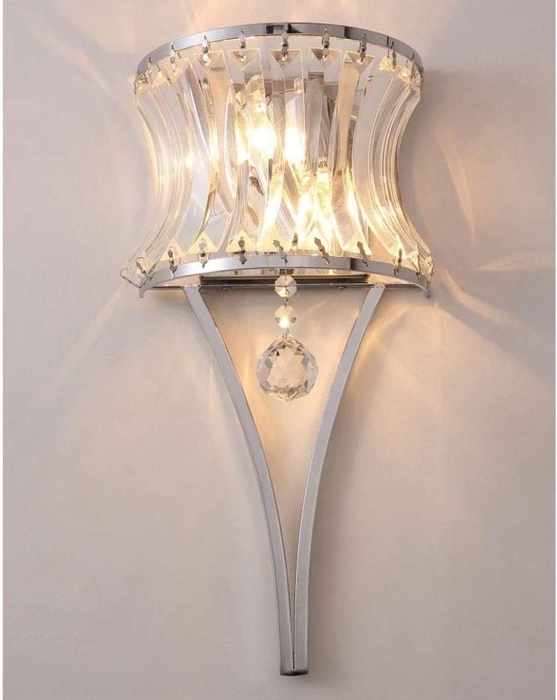 Lamps, Wall Lamp Crystal Wall Light Glass Lantern Retro Designer Craft Study Hotel Bar Study Sofa Villa Bedroom Kitchen Wall Mount Sconce Fixture