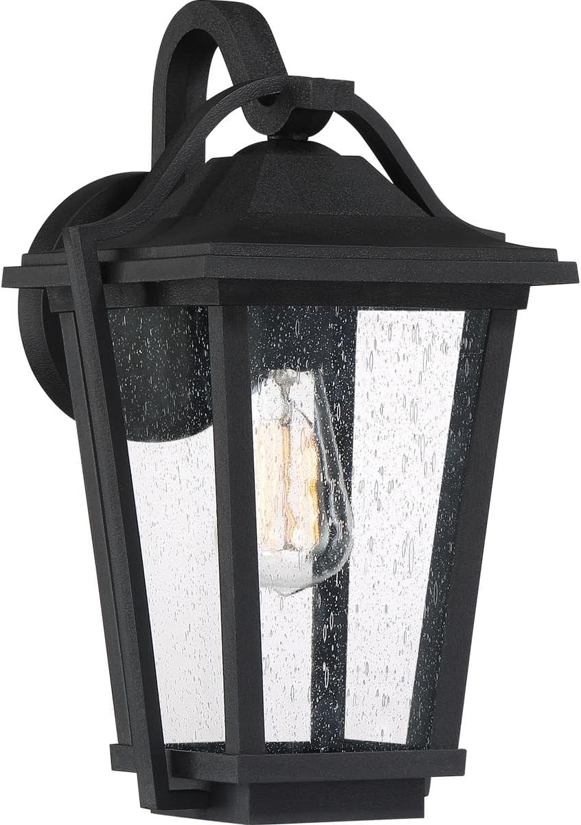 Coastal Armour DRS8409EK Darius Outdoor Wall Lantern Wall Sconce Lighting Fixture, 1-Light 100 Watt, 15