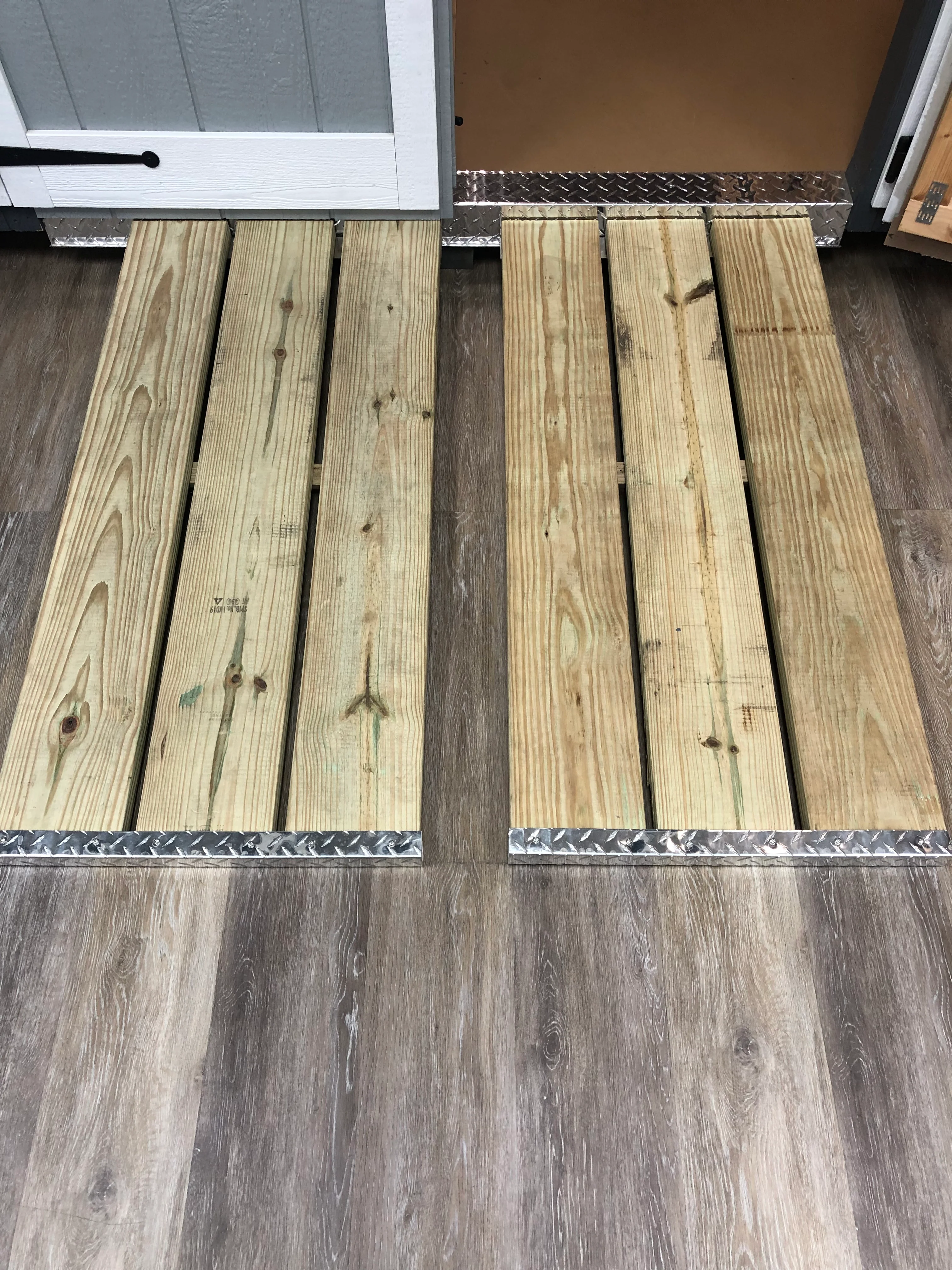 Ez-Fit Shed Ramp Accessory - ADD-ON ONLY