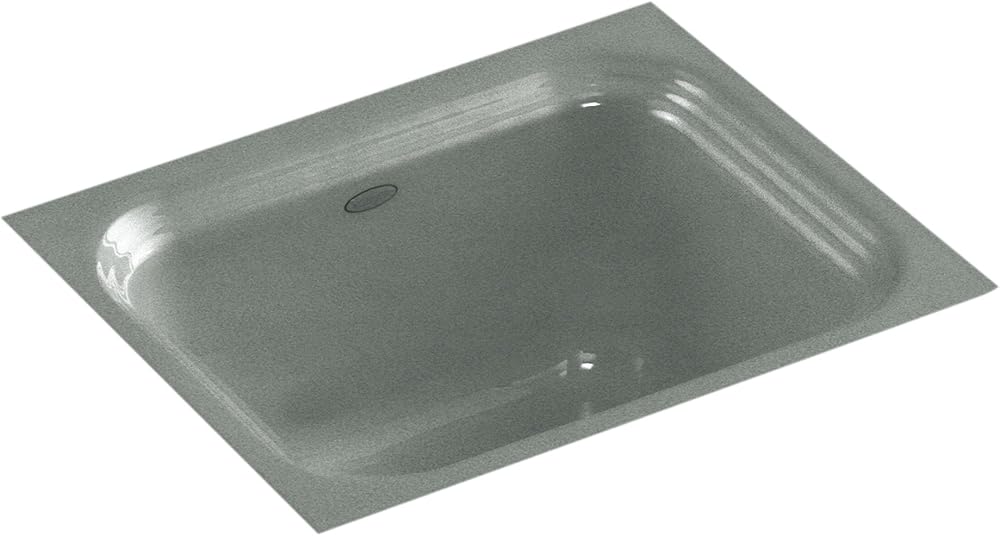 Kohler K-6589-U-FT Northland Undercounter Entertainment Sink, Basalt