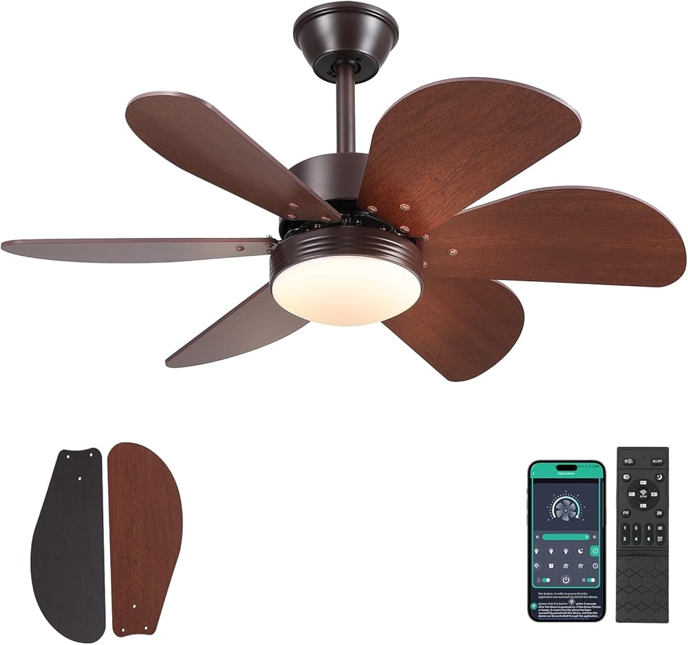 Ceiling Fan with Lights and Remote,36