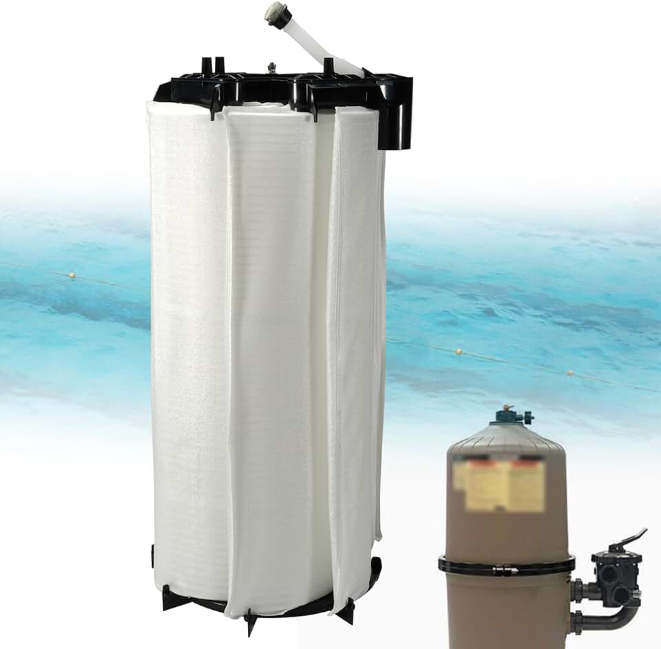 DEX6000DC Grid Pool Filter Element Cluster Complete Grid Assembly Replacement Grid Filter for Hayward 60 Sq.Ft. Pro Grid Perma Glass-XL DE6020 Series Cartridge Filter #DEX6020DC DEX6000DA