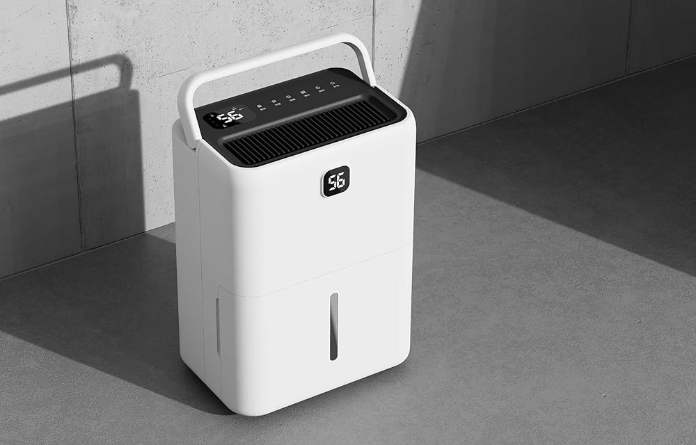 Dehumidifiers for Home Large Room, Intelligent Humidity Control White, idel for Large Room, Bathroom