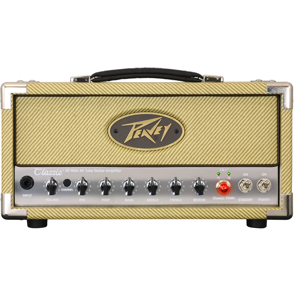 Peavey Classic 20 MH Mini Head Guitar Amplifier Peavey Classic 20 MH Mini Head Guitar Amplifier