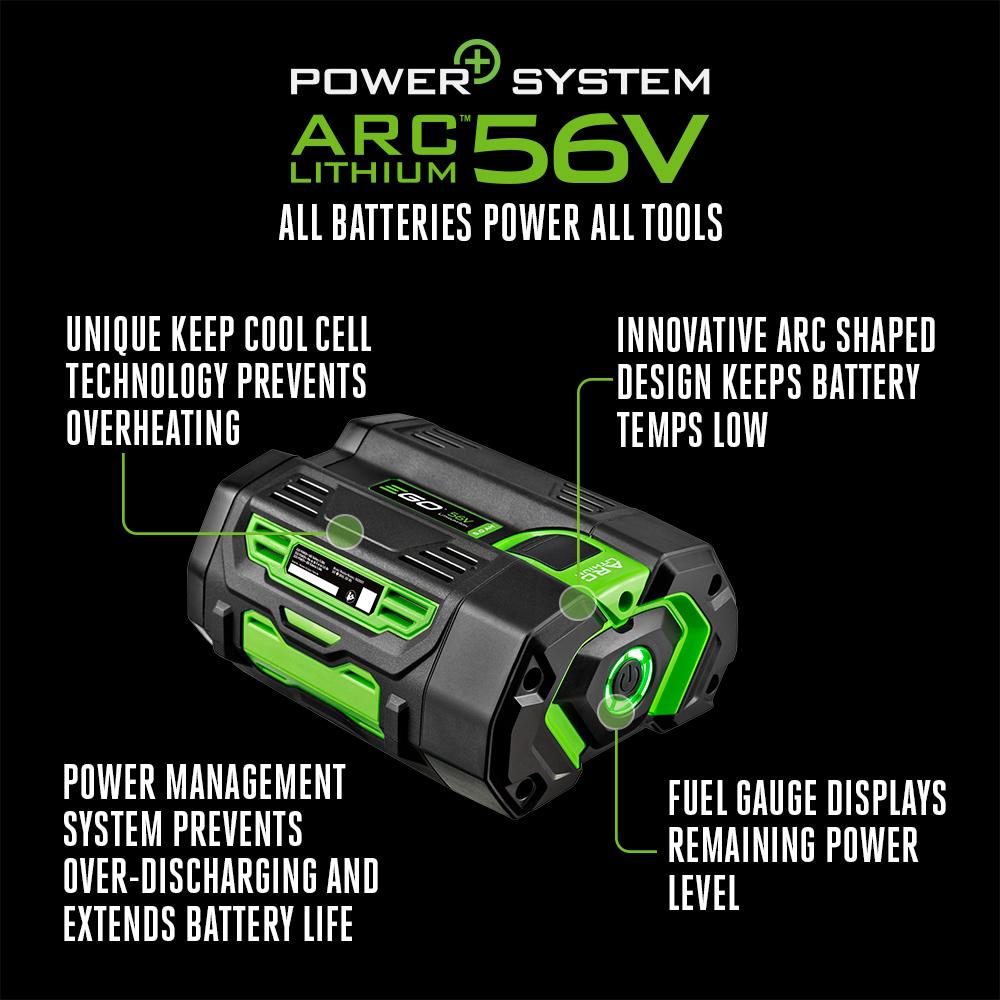 EGO 56-Volt 5 Ah Lithium Ion (li-ion) Battery
