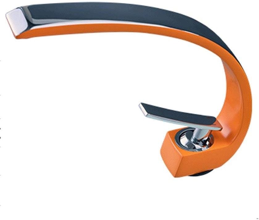 Hot Cold Basin Faucet Waterfall Bathroom Vanity Sink Faucet Single Lever Chrome Hot and Cold Basin Washing Taps