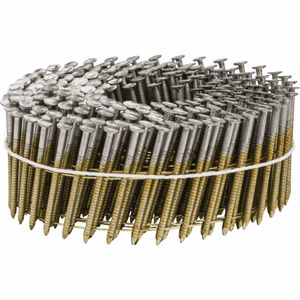 Grip-Rite PrimeGuard Max 15 Degree Wire Weld 304-Stainless Steel Coil Siding Nail, 1-3/4 In. x .090 In. (3600 Ct.)