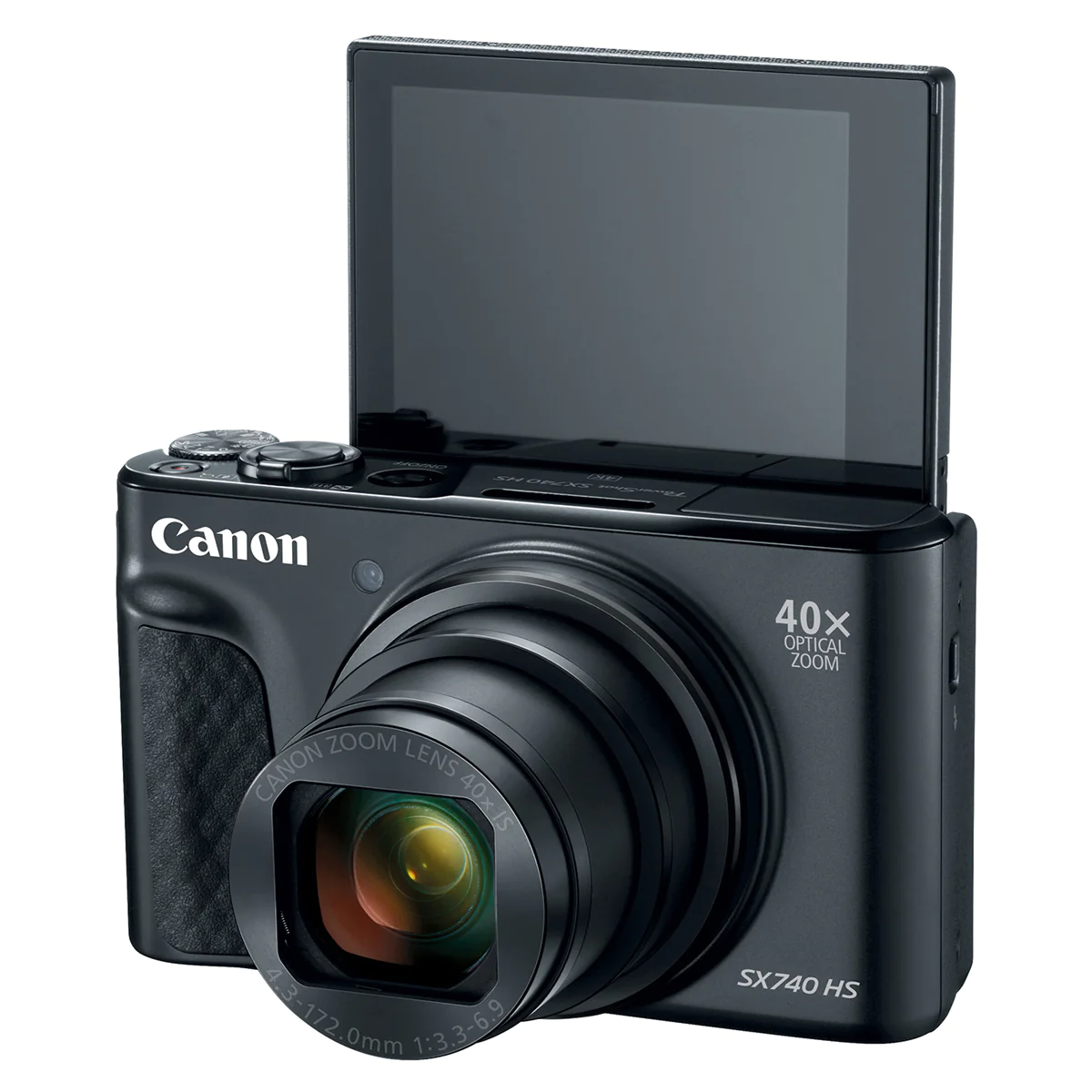 Canon PowerShot SX740 HS Digital Camera (Black)