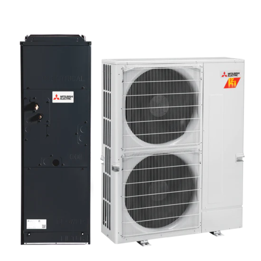Mitsubishi M-Series 30000 BTU Multi-Position Heat Pump Air Conditioning System - 18 SEER