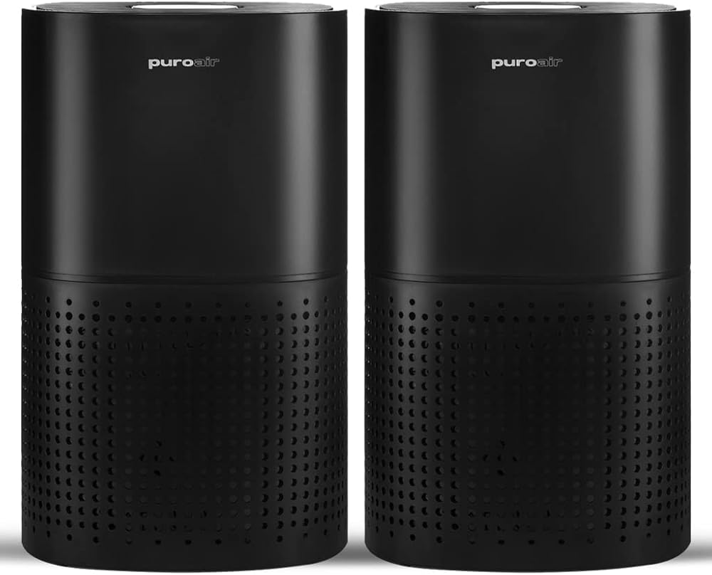 HEPA 14 Air Purifier for Home - Covers 1,115 Sq Ft - Air Purifier for Allergies - Filters Up To 99.99% of Smoke, Pollen, Dust, and Common Pollutants (2 PACK)