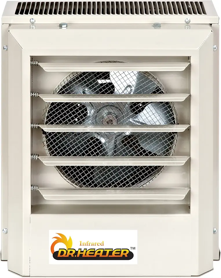 Dr Infrared Heater DR-P350, 5KW_3-Phase, Gray