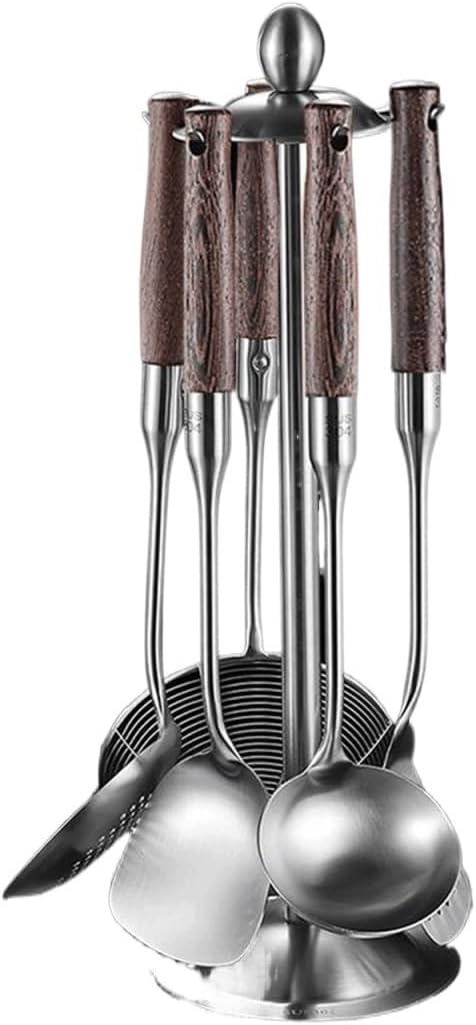 Kitchen Utensils Set Non-stick Kitchenware Cooking Tools Spoon Soup Ladle Spatula Shovel Accessories