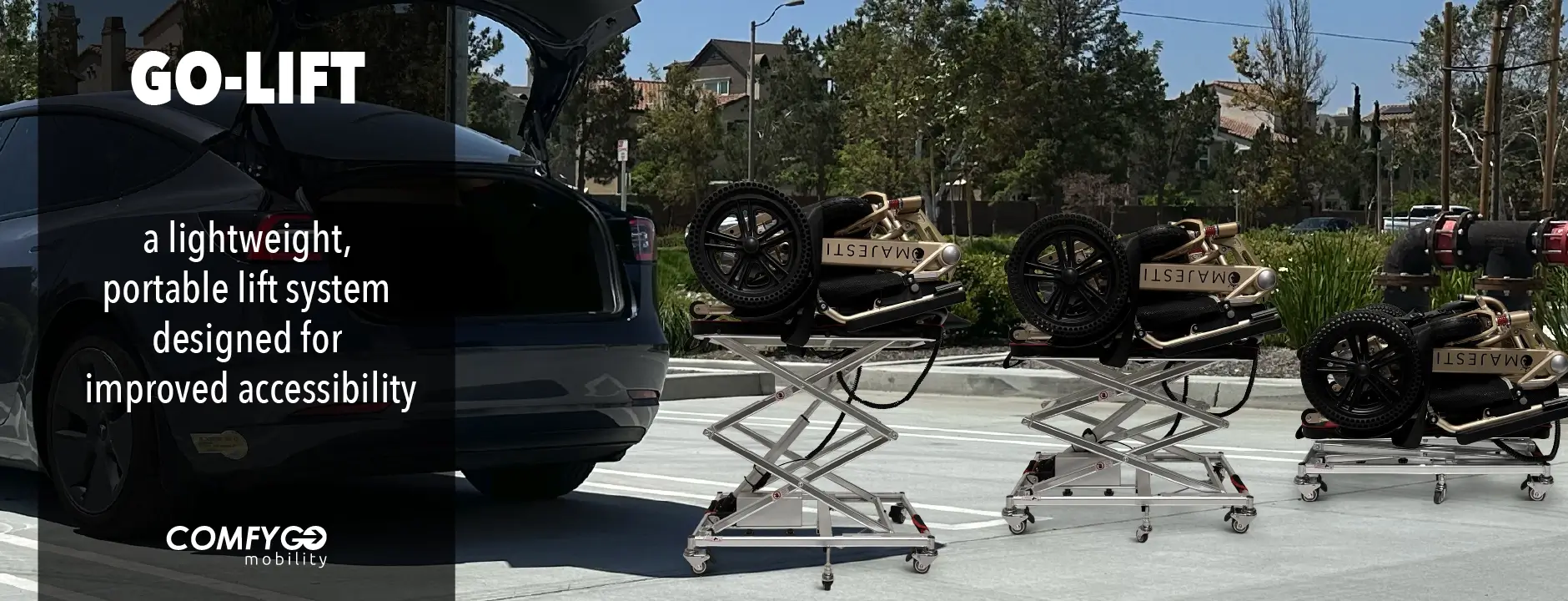 GO-Lift | Portable Lift For Electric Wheelchairs And Scooters | GO-LIFT