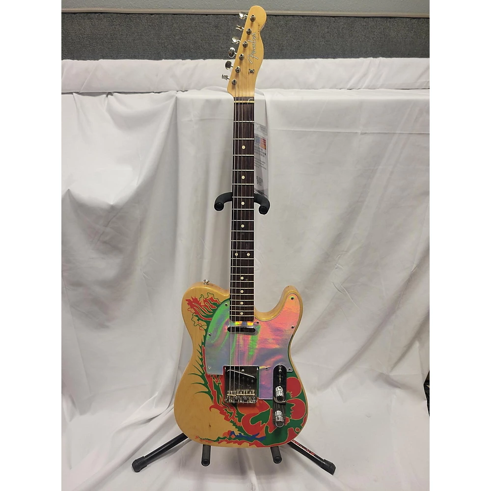 Used Fender Jimmy Page Dragon Art Telecaster Solid Body Electric Guitar