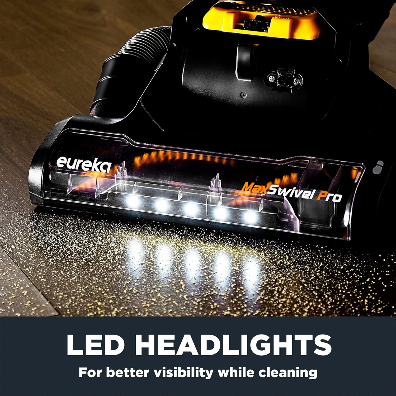 EUREKA Powerful Carpet and Floor, Household Cleaner for Home Bagless Lightweight Upright Vacuum, Yellow