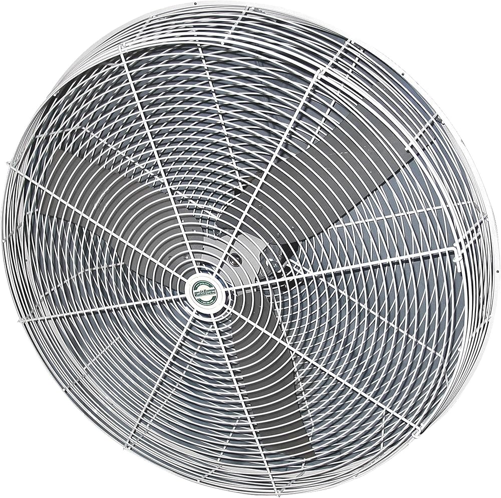 J & D Mfg. Barnstormer Recirculation Fan - 9880 CFM, 36in. Dia. Blade, 1/2 HP, 230 Volt, Model Number VBS36A
