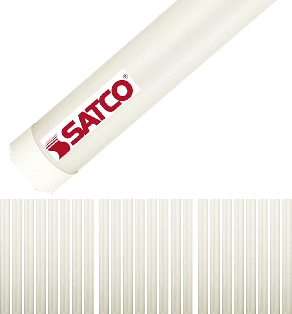 S49991 10 Watt 120-277 Volt 3 Foot LED T8 Linear Lighting; G13 Medium Bi Pin Base; 3500K; 1450 Lumens; Type A; Ballast Dependent, Dimmable (25 LED Light Bulbs)