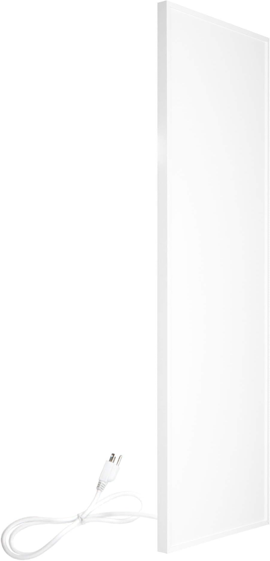 WarmlyYours Ember Flex Radiant Panel Heater (White Aluminum, 35