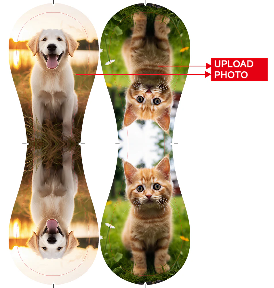 Personalized Pet Dog and Cat Photo Baseballs