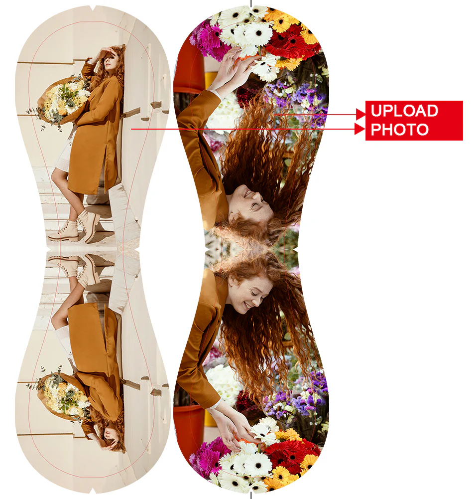 Personalized 2 Wife Girlfriend Family Photo Baseballs