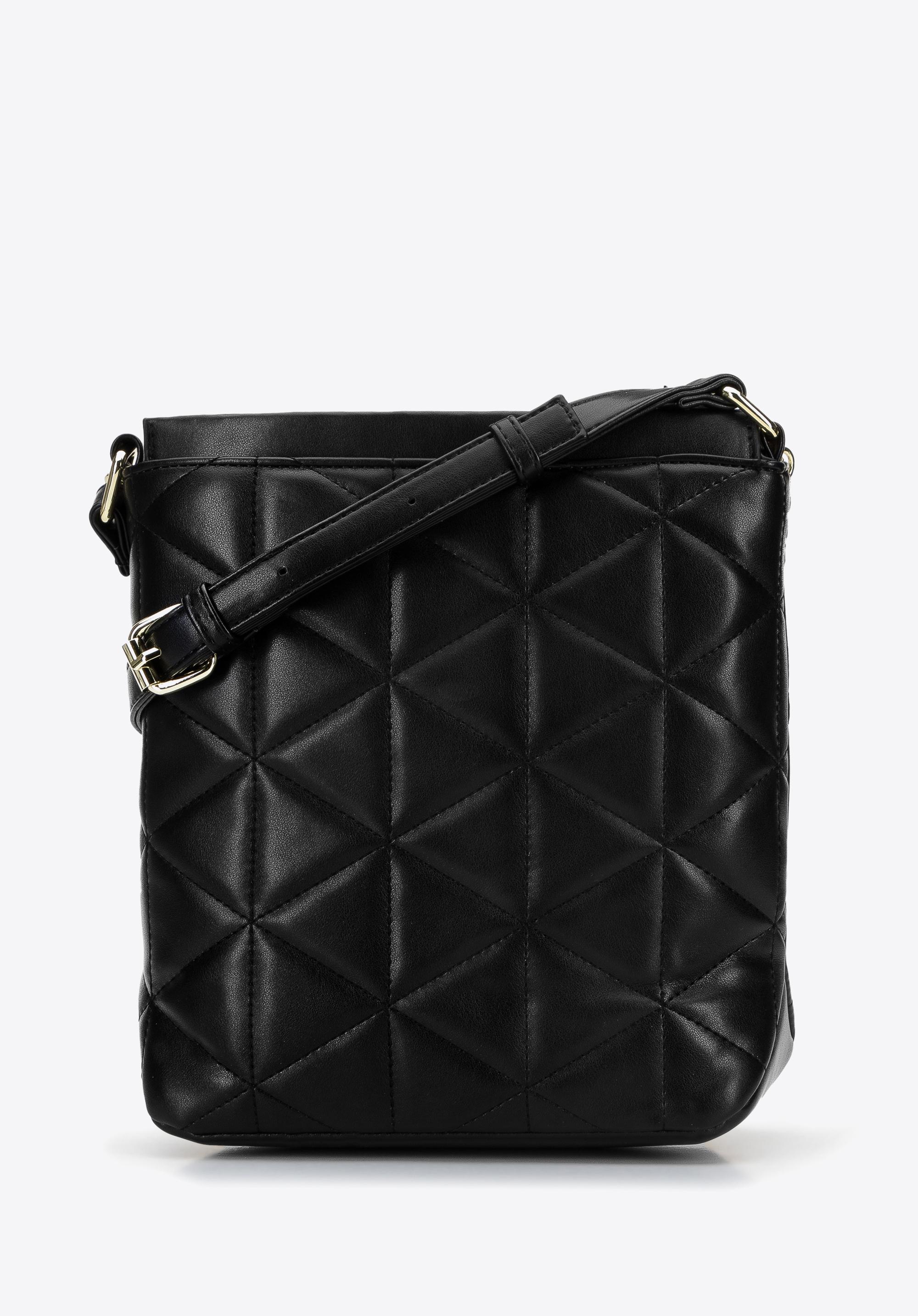 Damska listonoszka pionowa z łańcuszkiem