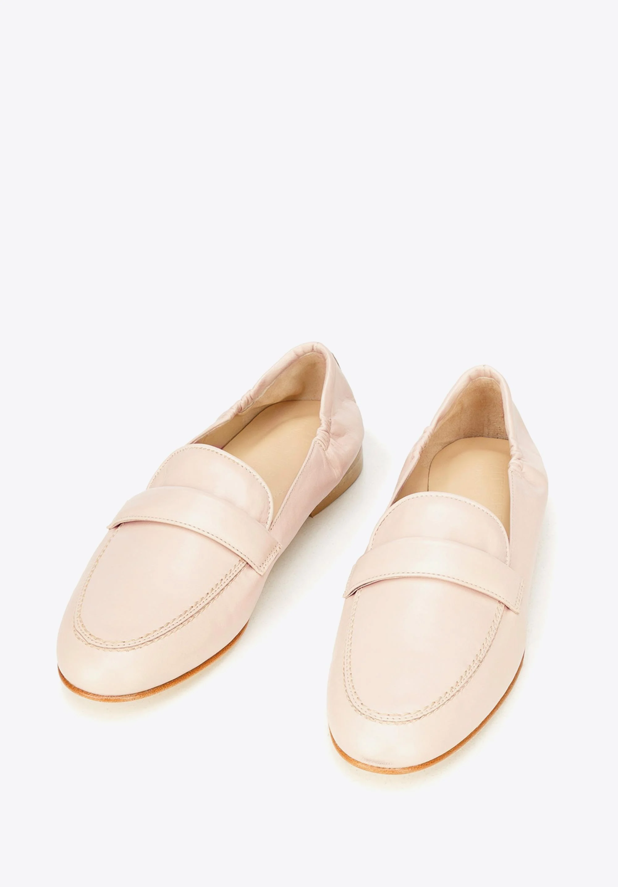 Damskie mokasyny skórzane klasyczne