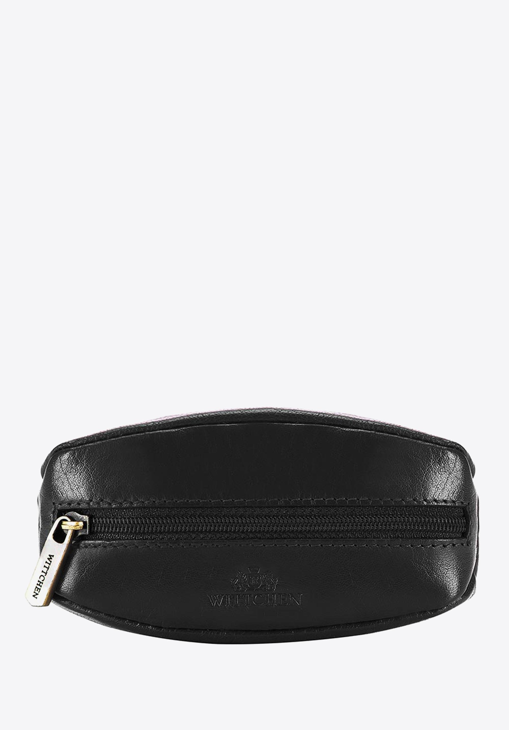 Etui na klucze skórzane z kółkiem