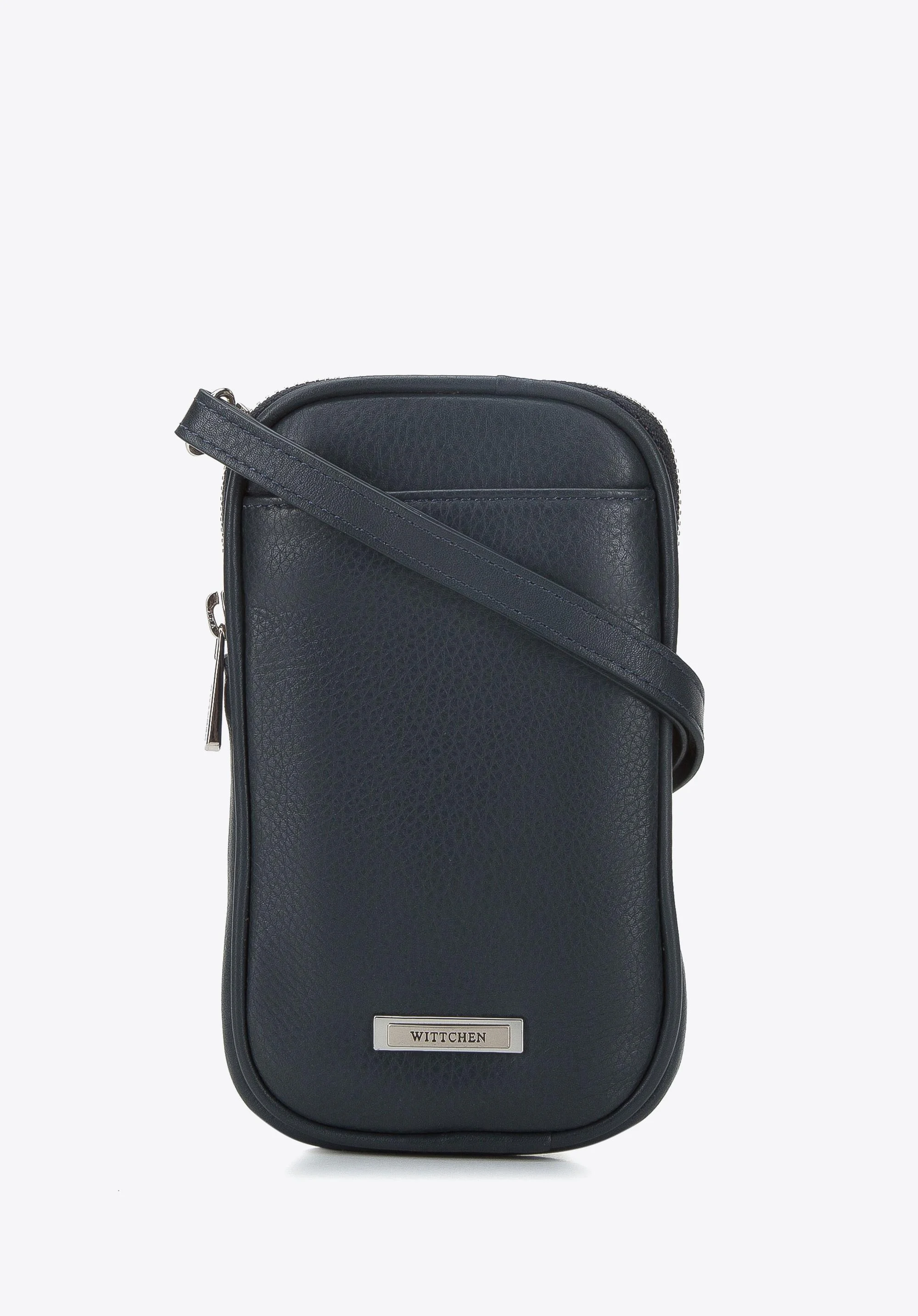 Męska torba na telefon skórzana