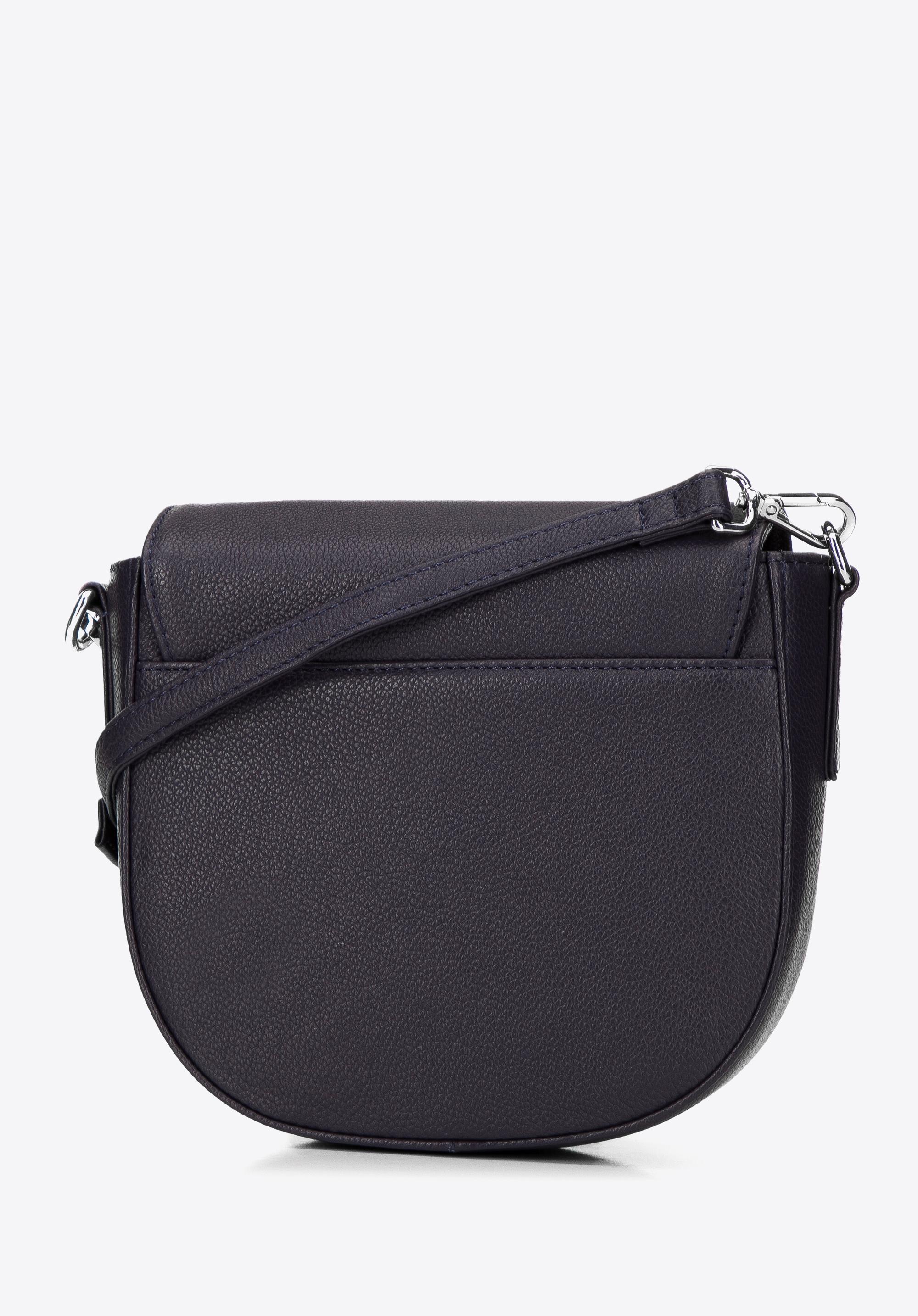 Damska torebka saddle bag skórzana prosta