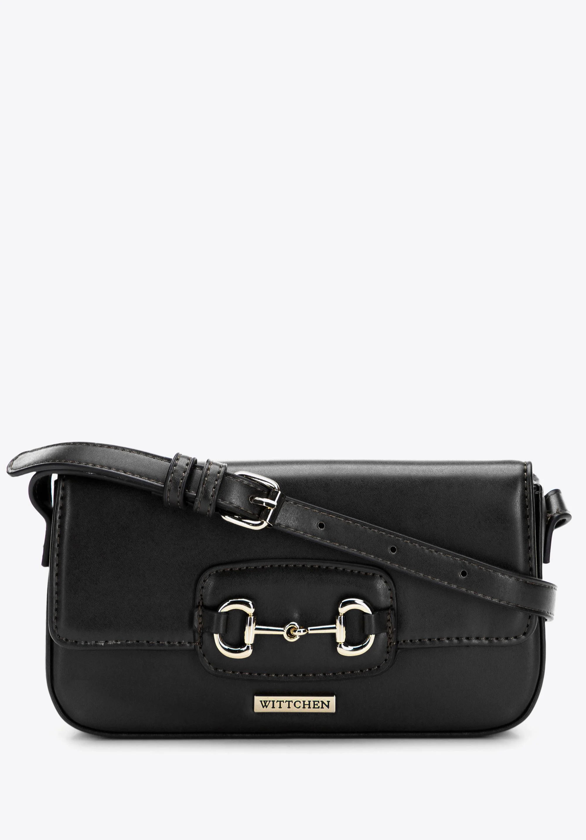 Minitorebka bagietka z ozdobną klamrą na klapie