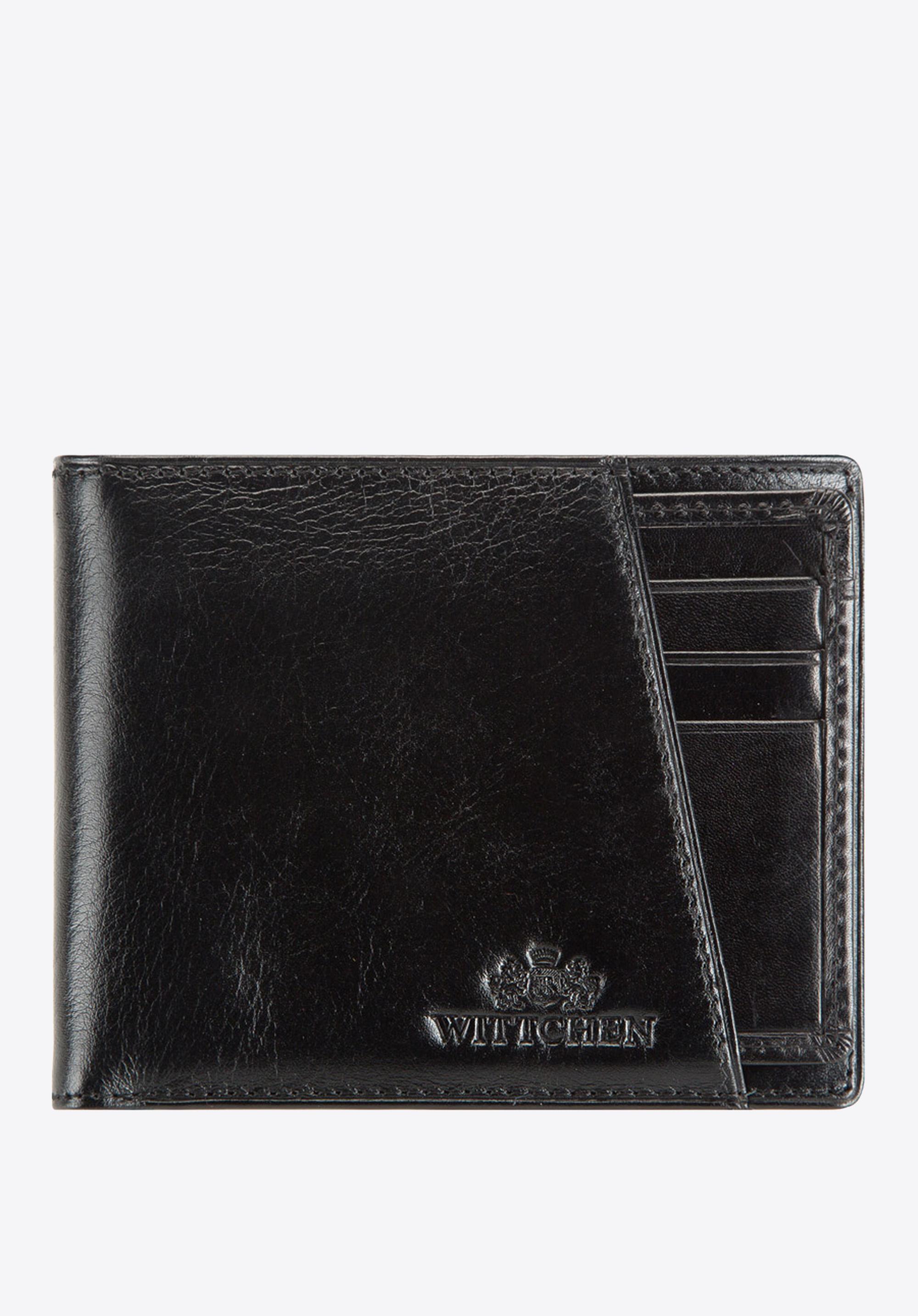 Portfel skórzany z wyjmowanym panelem