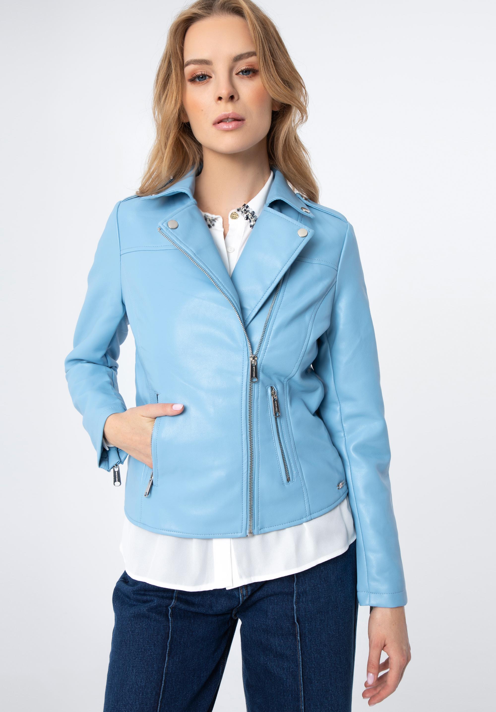 Damska ramoneska z pagonami