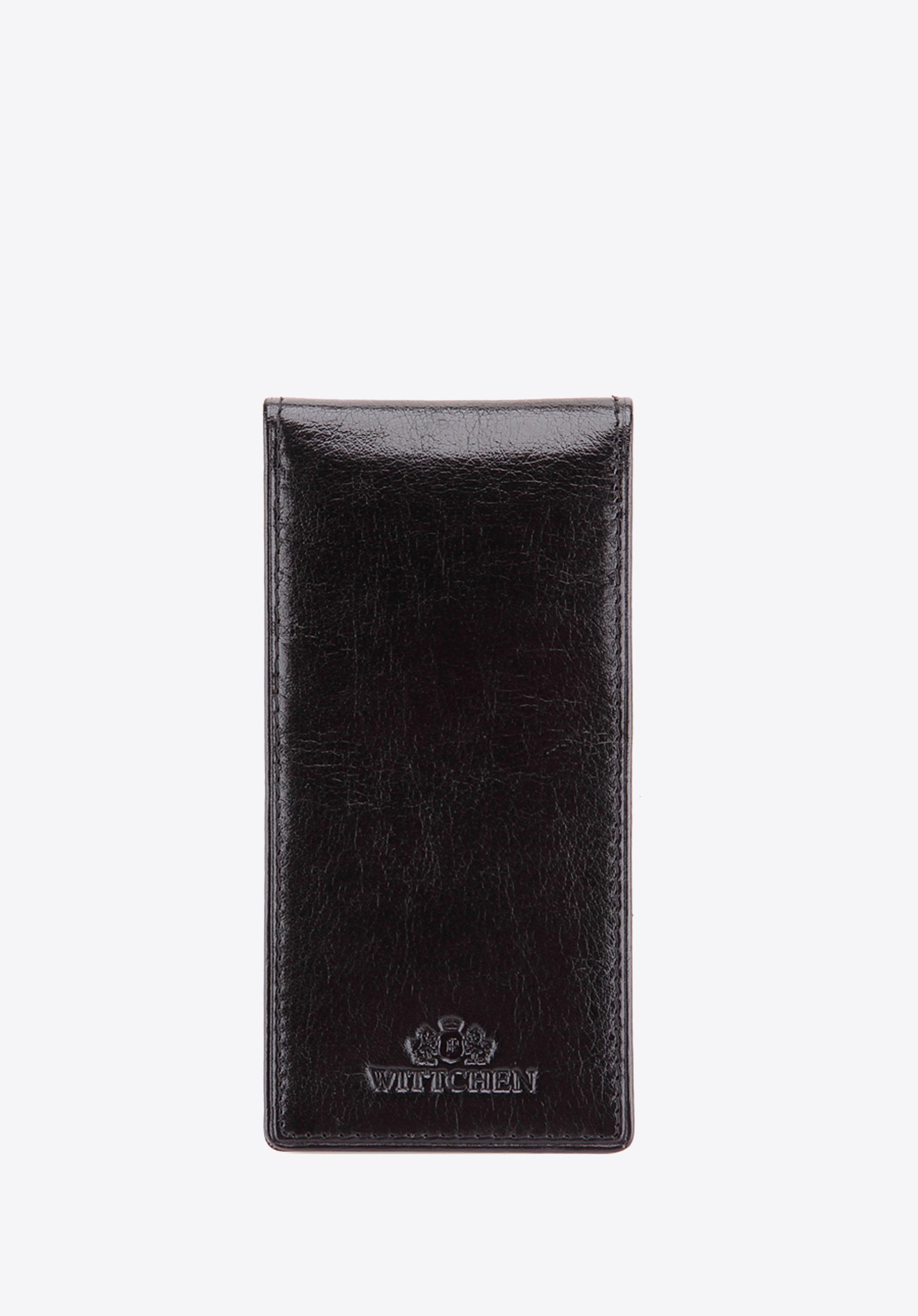 Etui na karty kredytowe skórzane pionowe