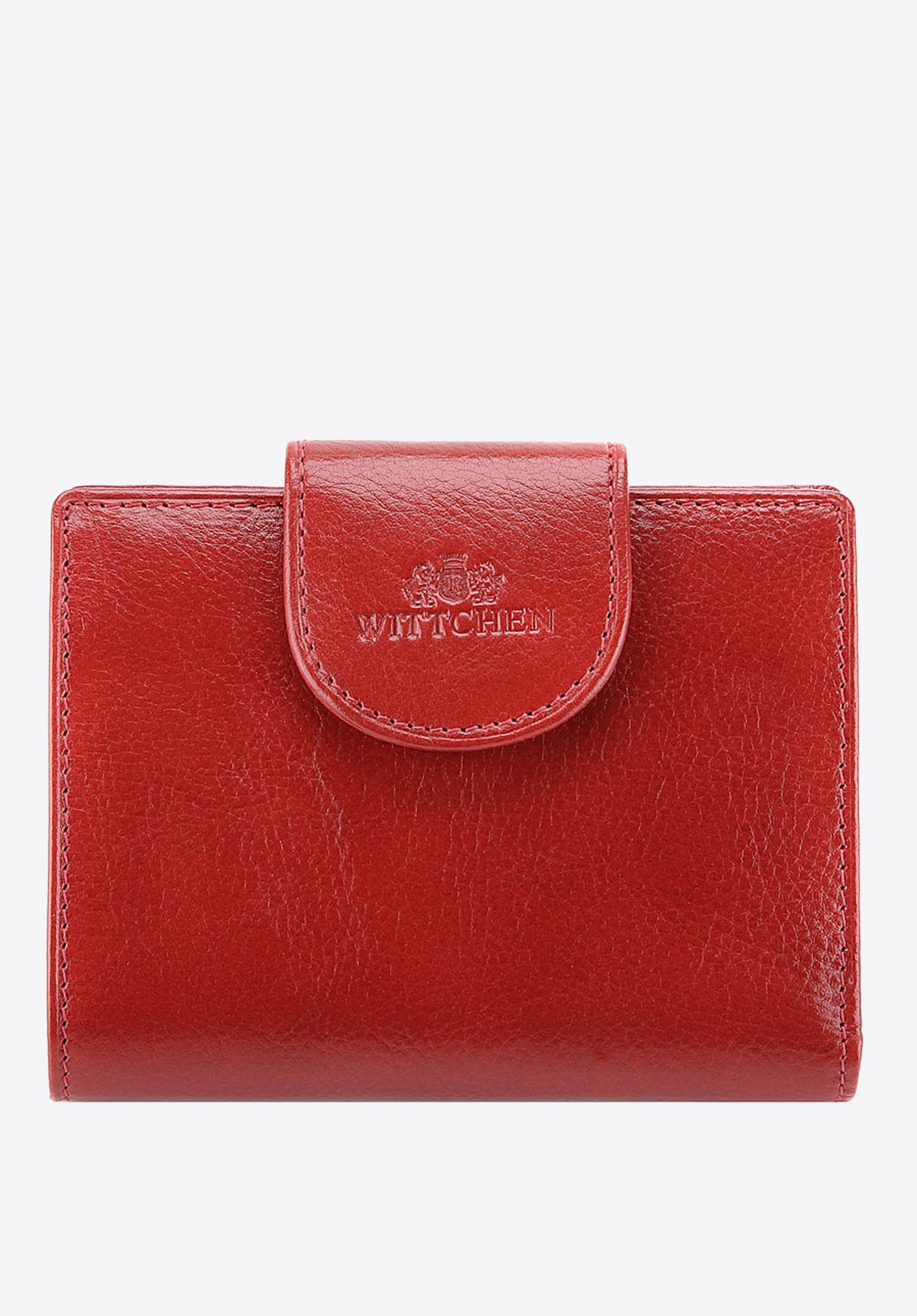 Damski portfel skórzany z elegancką napą