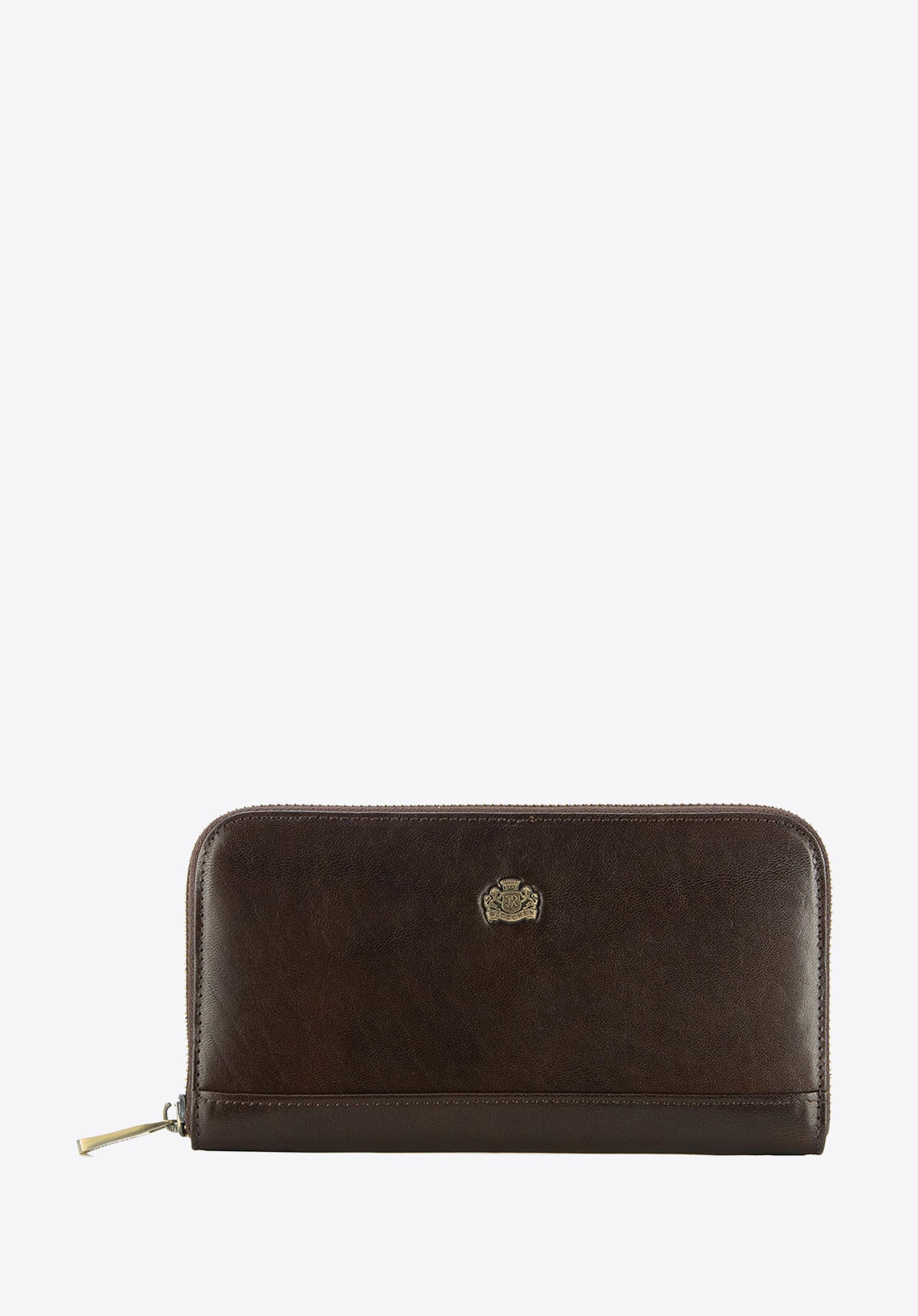 Damski portfel skórzany vintage