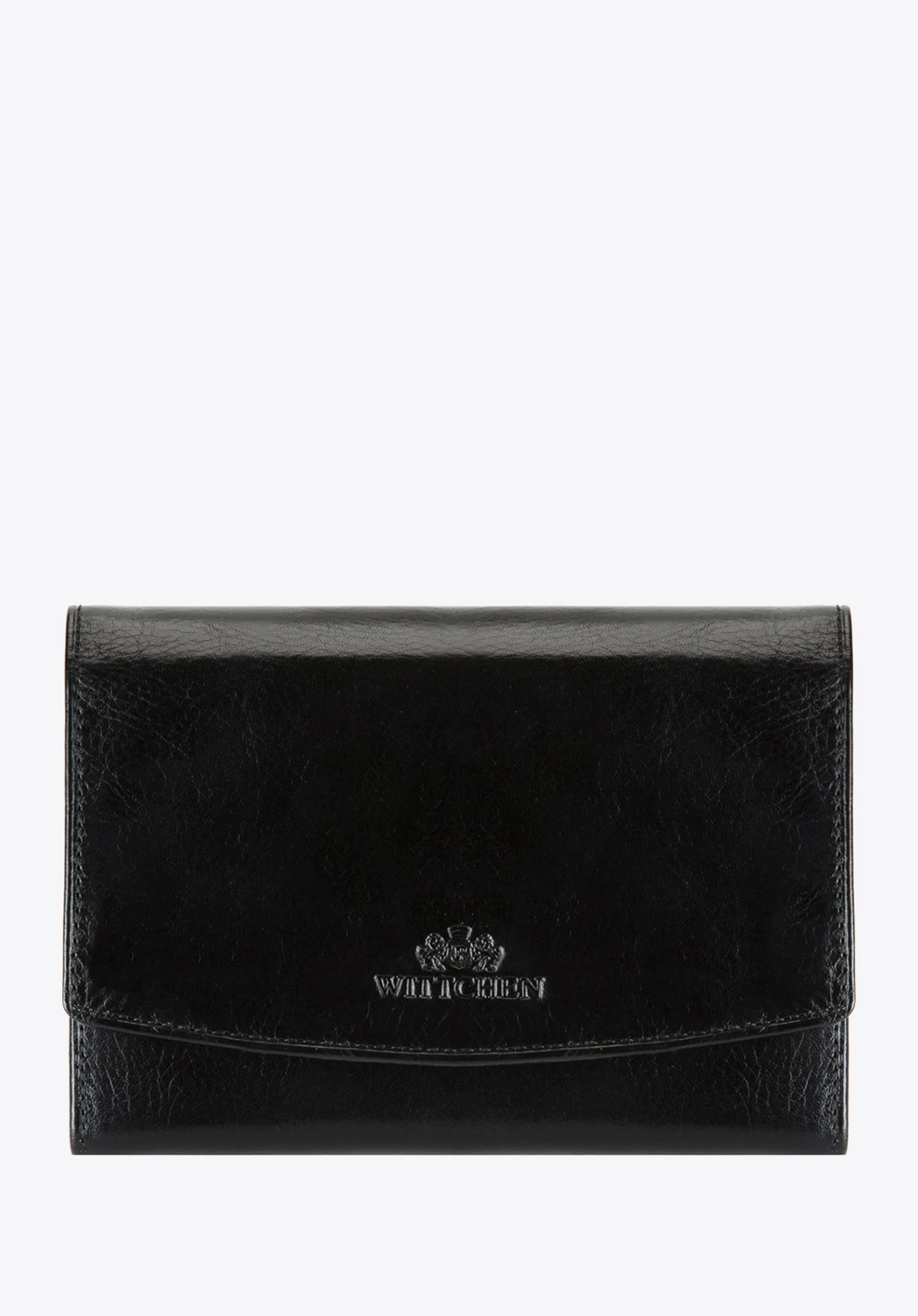 Damski portfel skórzany średni