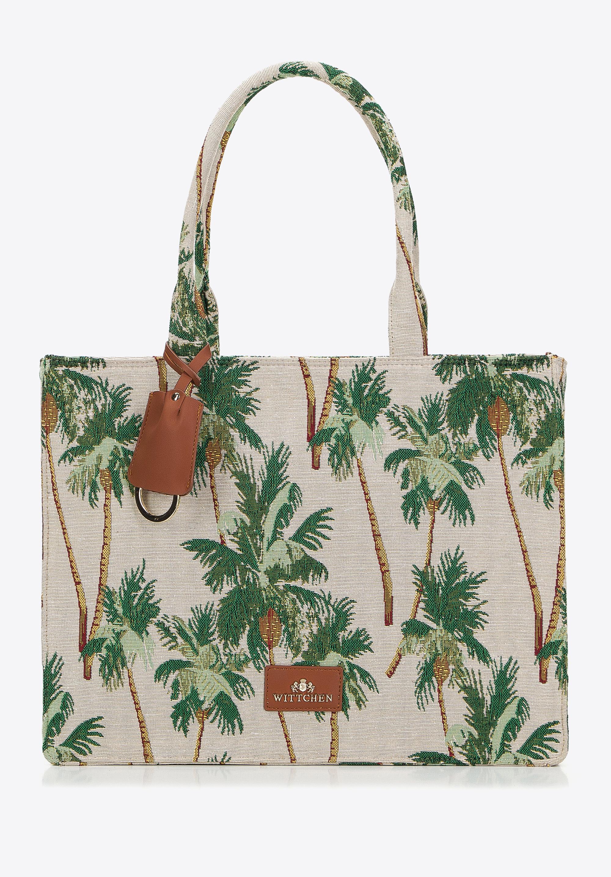 Torebka shopperka we wzory duża