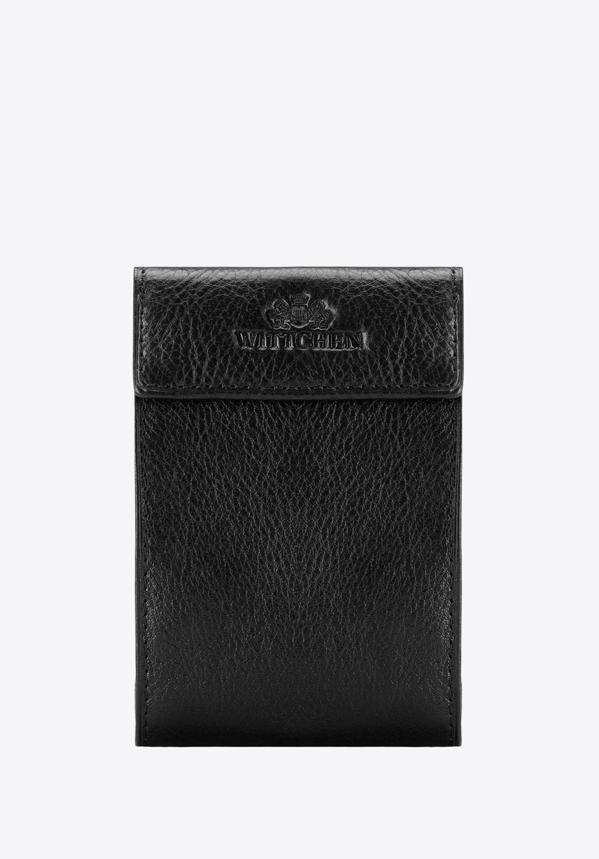 Etui na karty skórzane rozkładane