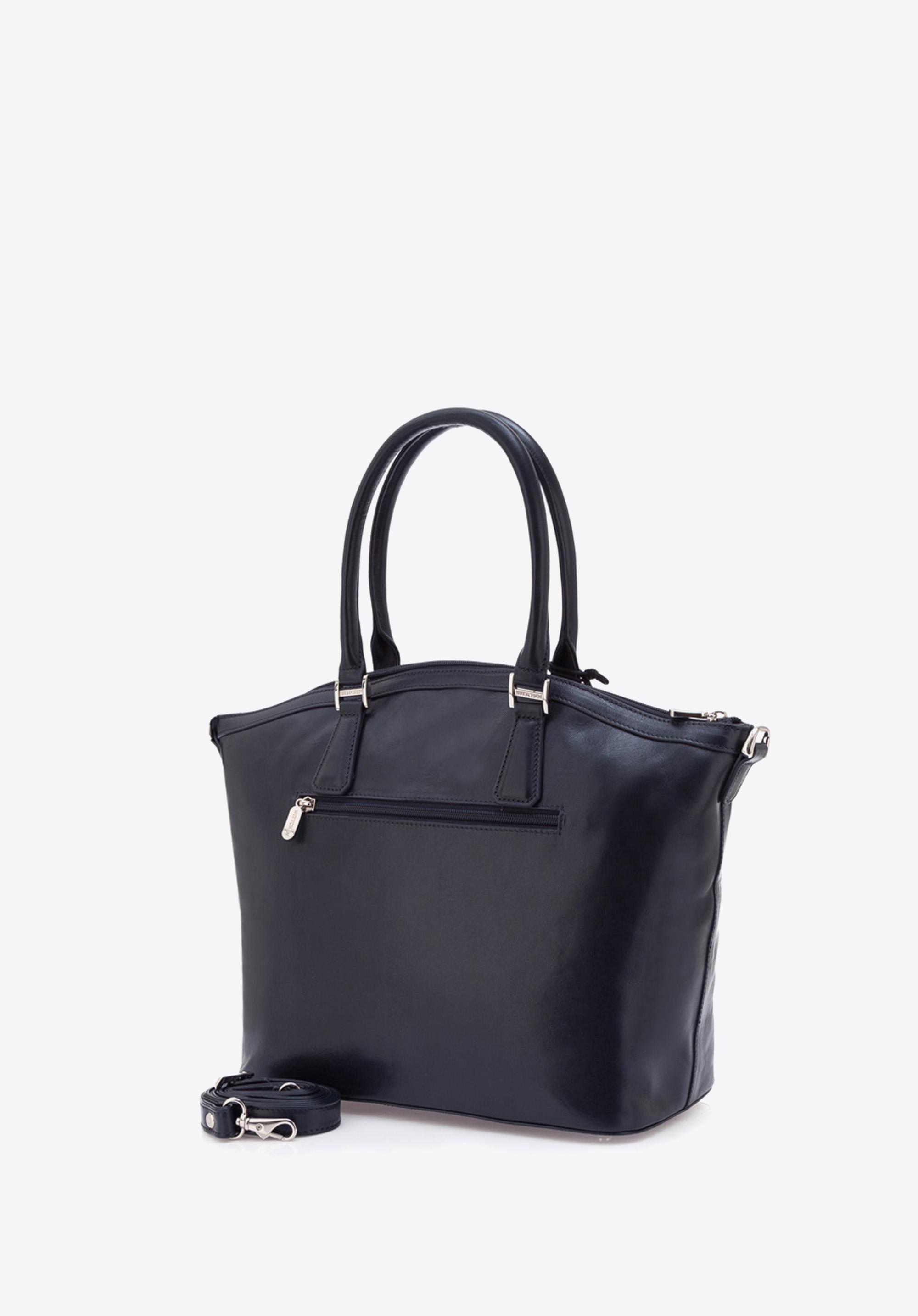 Torebka shopperka skórzana elegancka