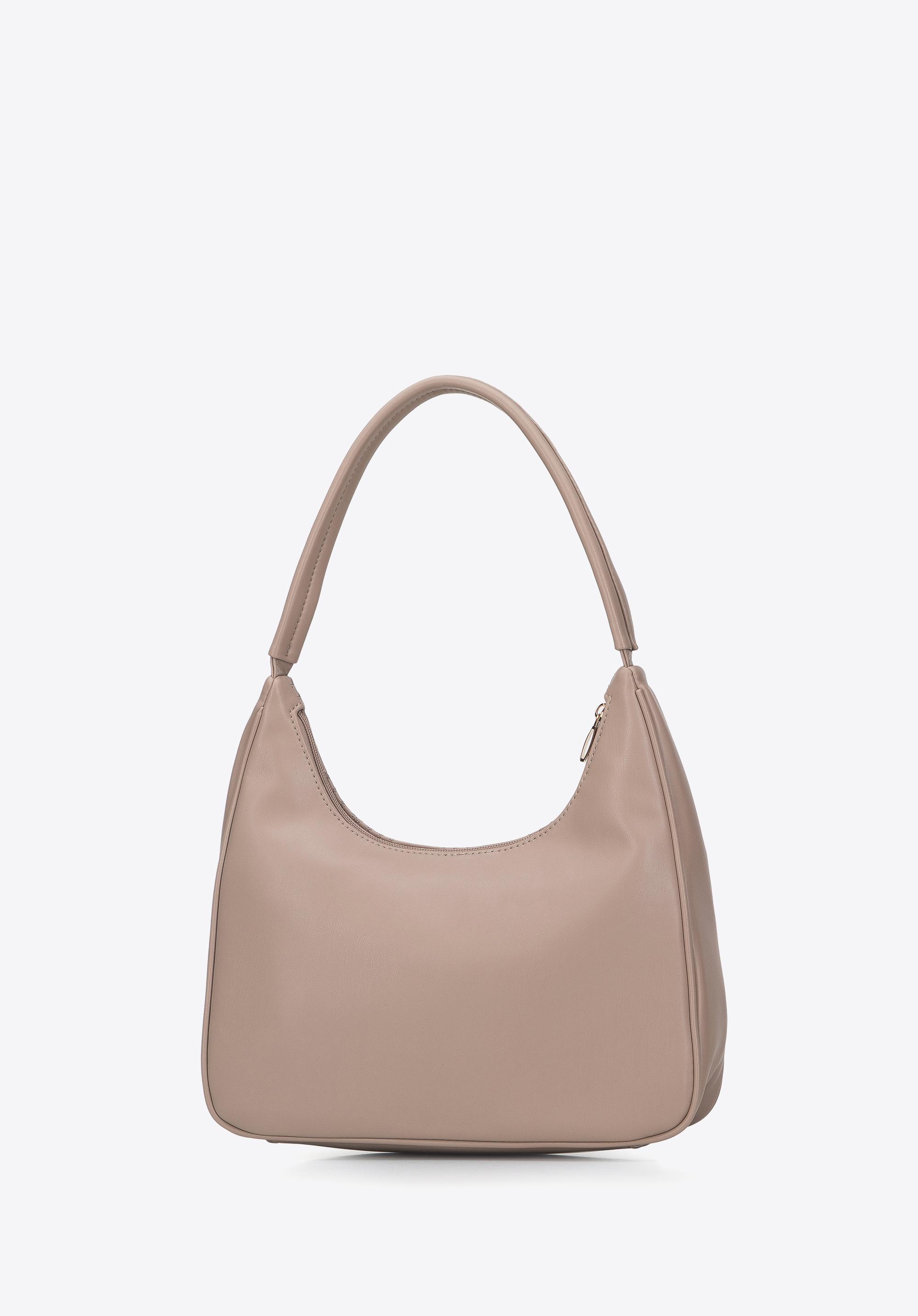 Torebka na ramię z pikowanej ekoskóry