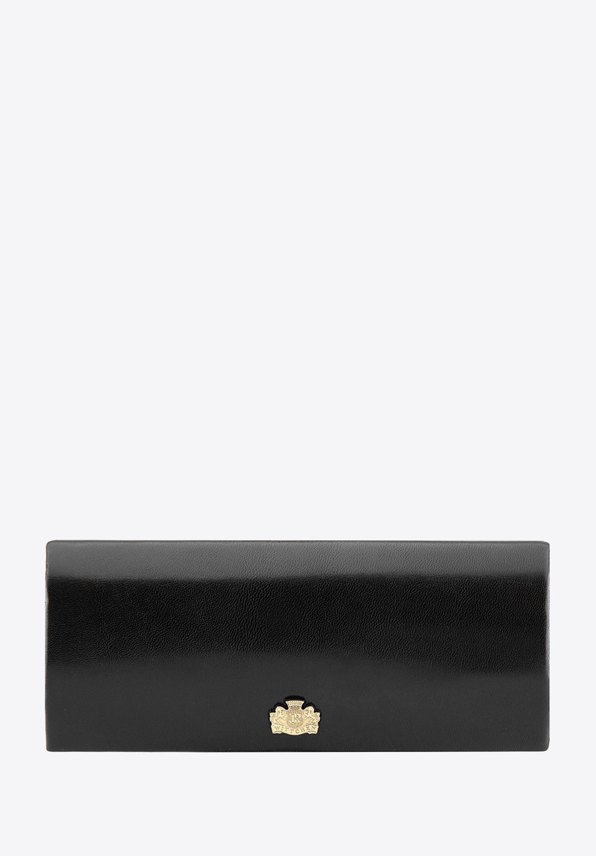 Etui na okulary skórzane gładkie