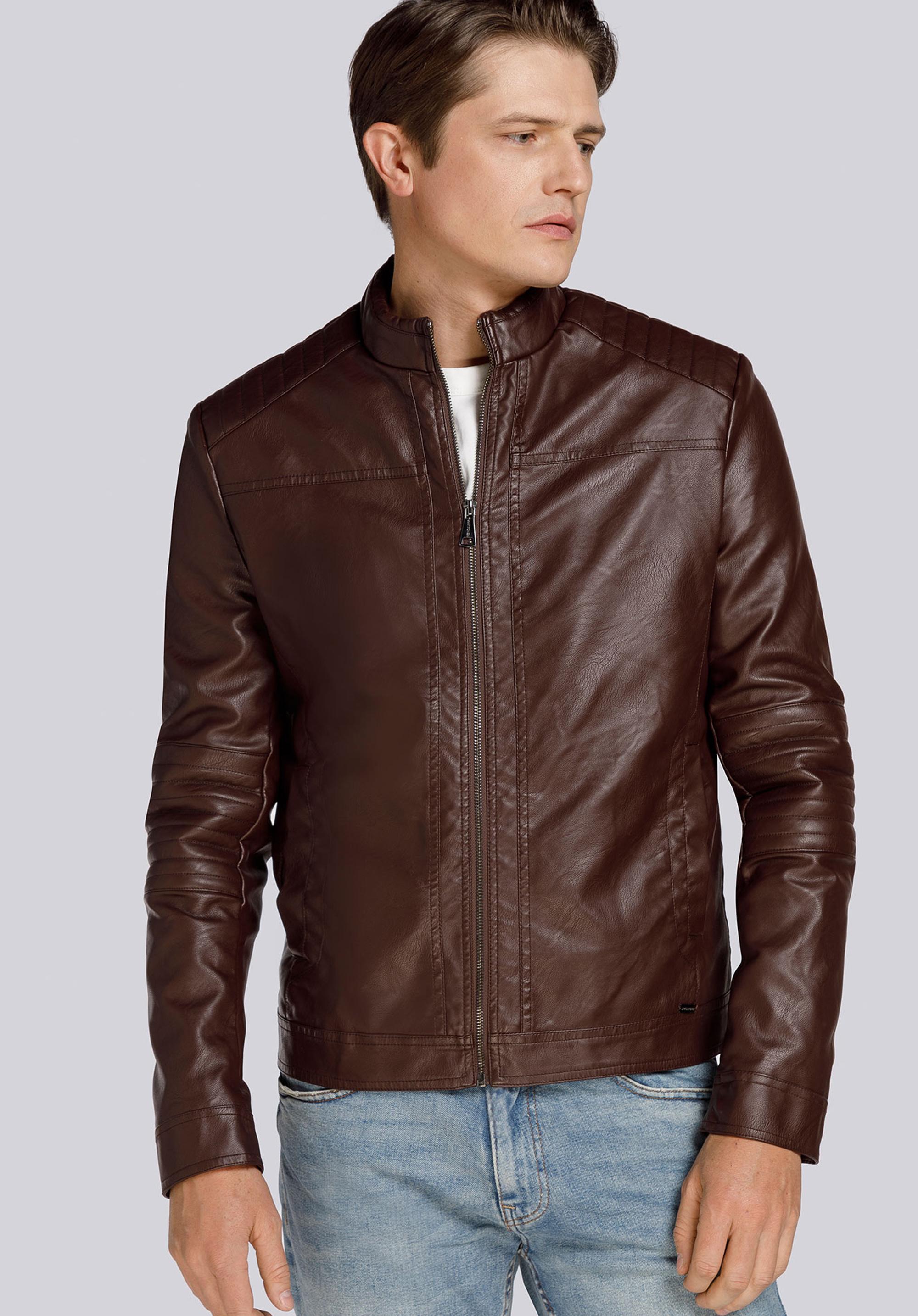 Męska kurtka z pikowaniem ocieplana