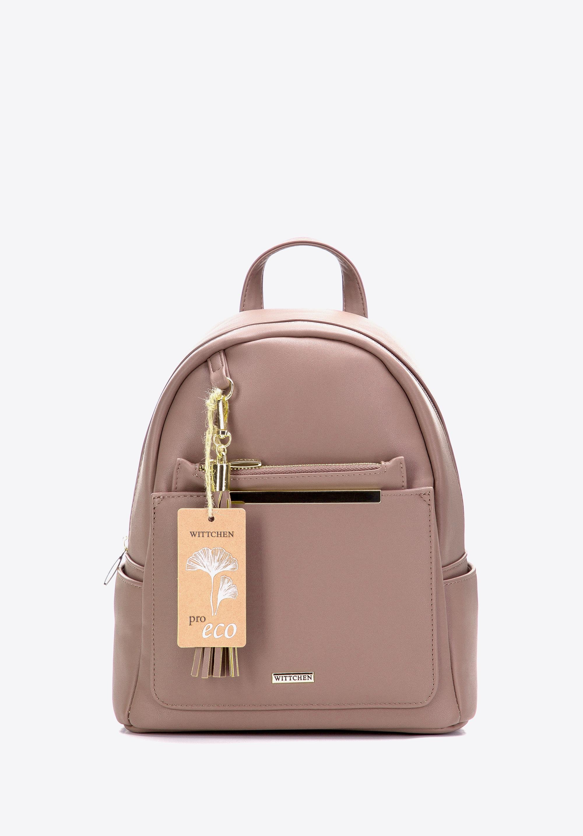 Damski plecak z ekoskóry pro-eco