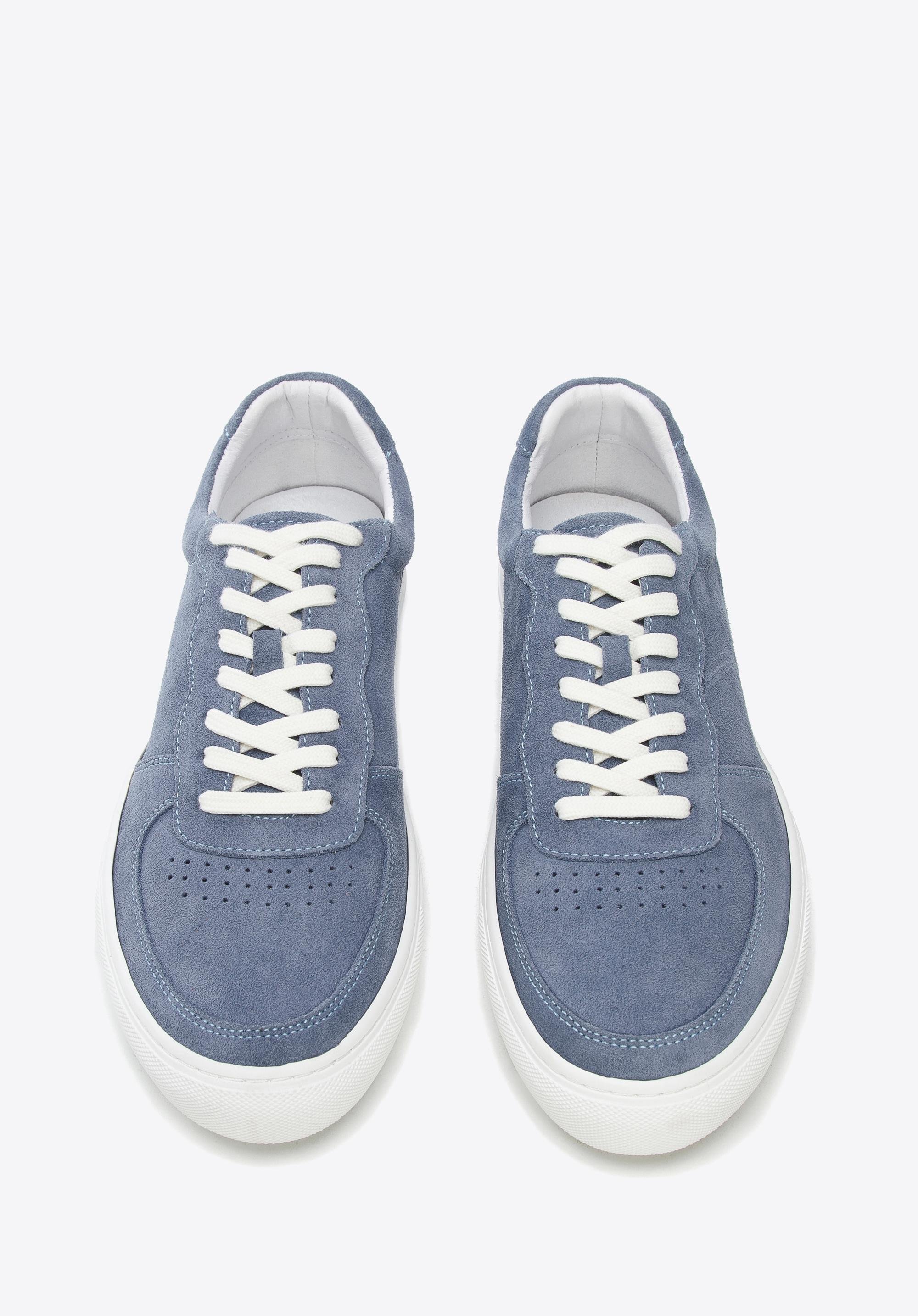 Męskie sneakersy zamszowe klasyczne