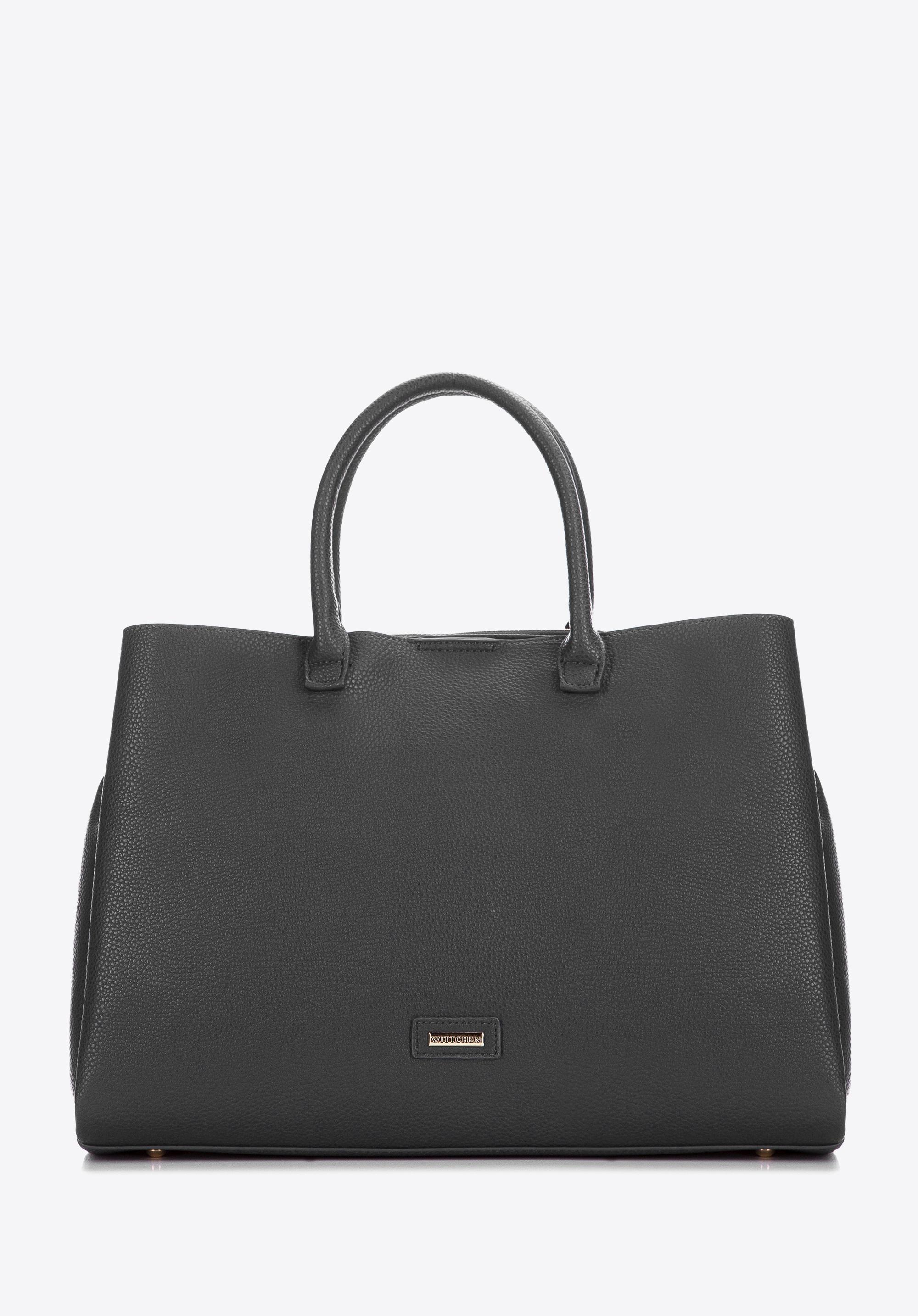 Torba kuferek z zamykaną przegrodą