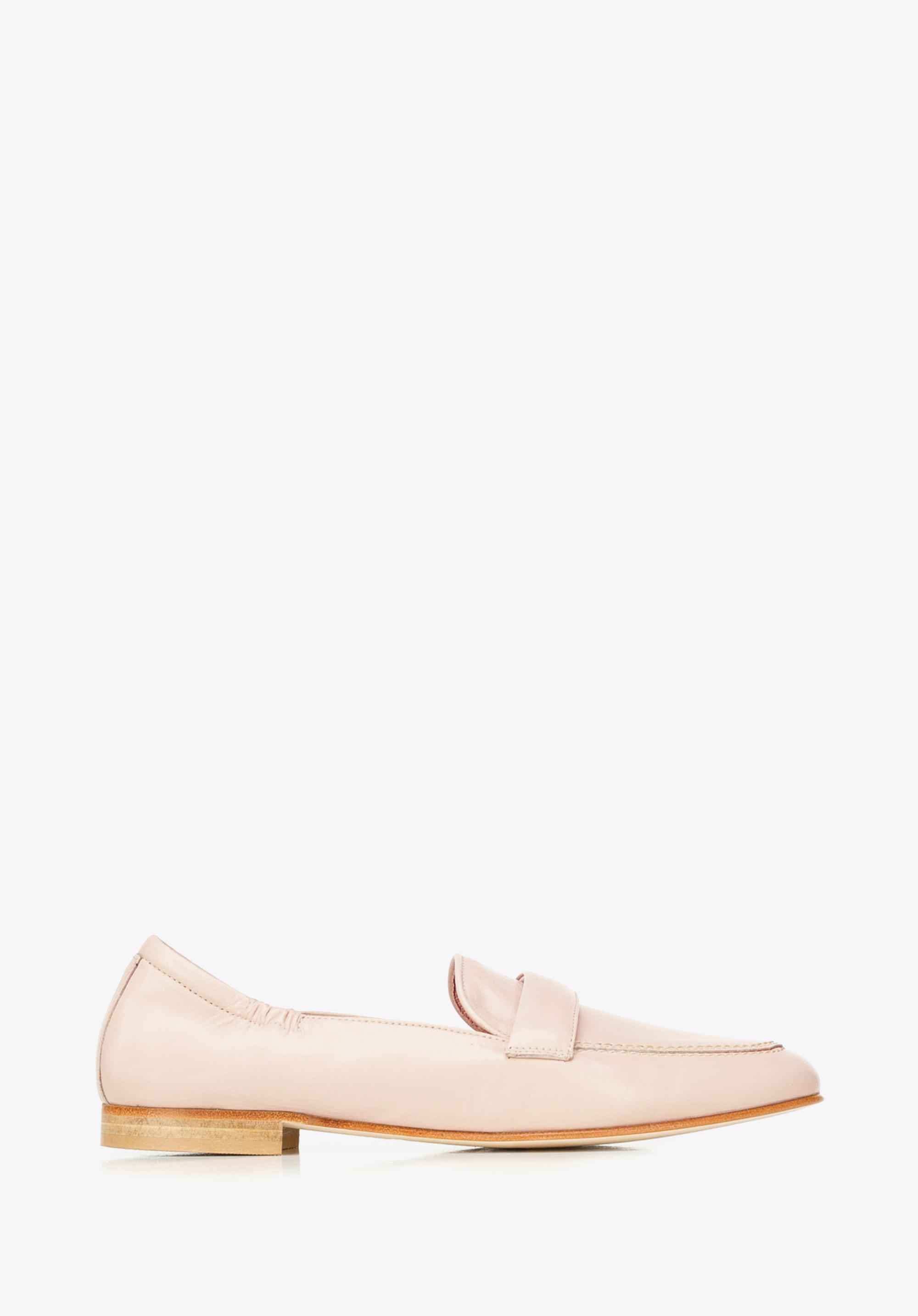 Damskie mokasyny skórzane klasyczne