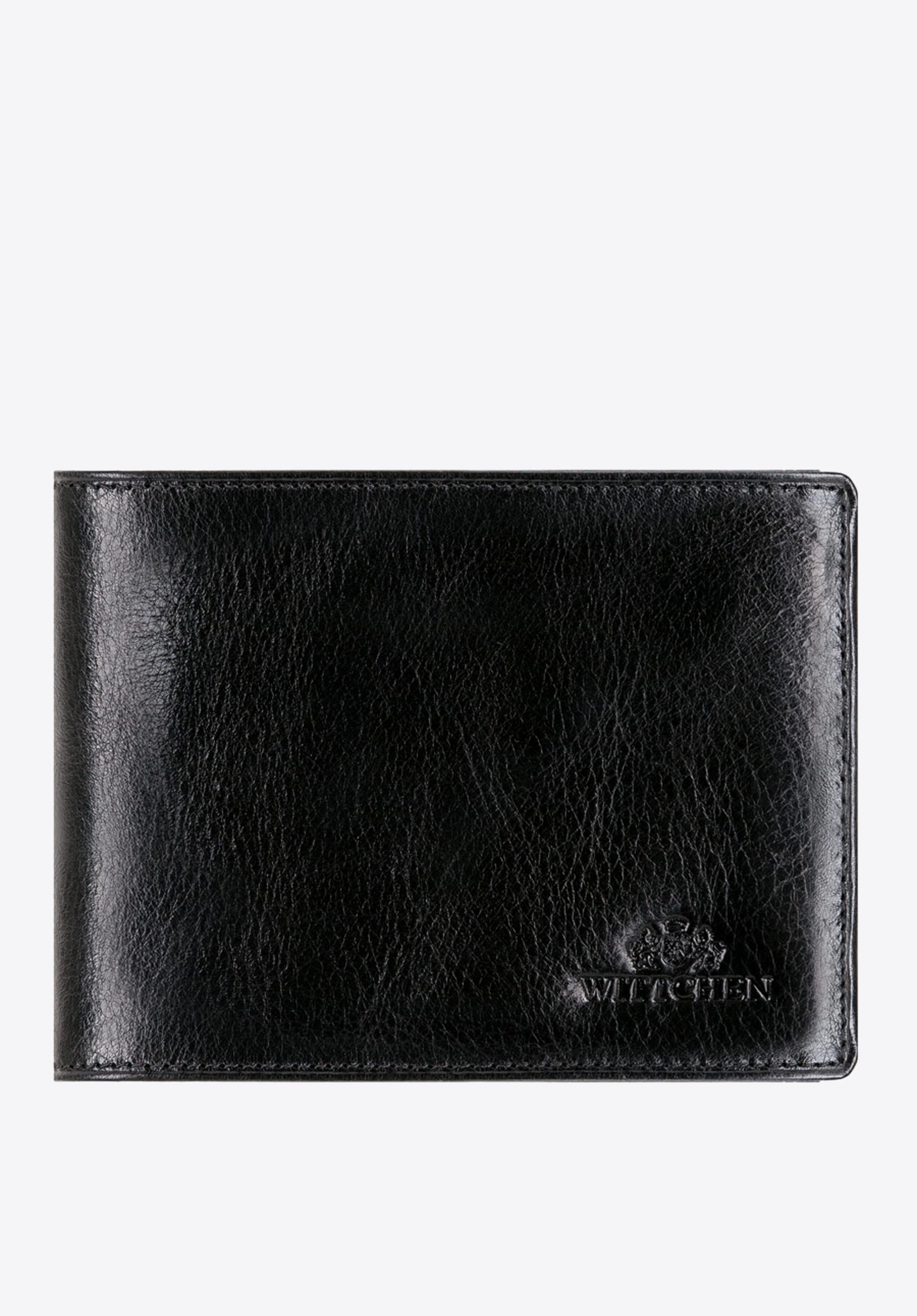 Męski portfel skórzany z rozkładanym panelem