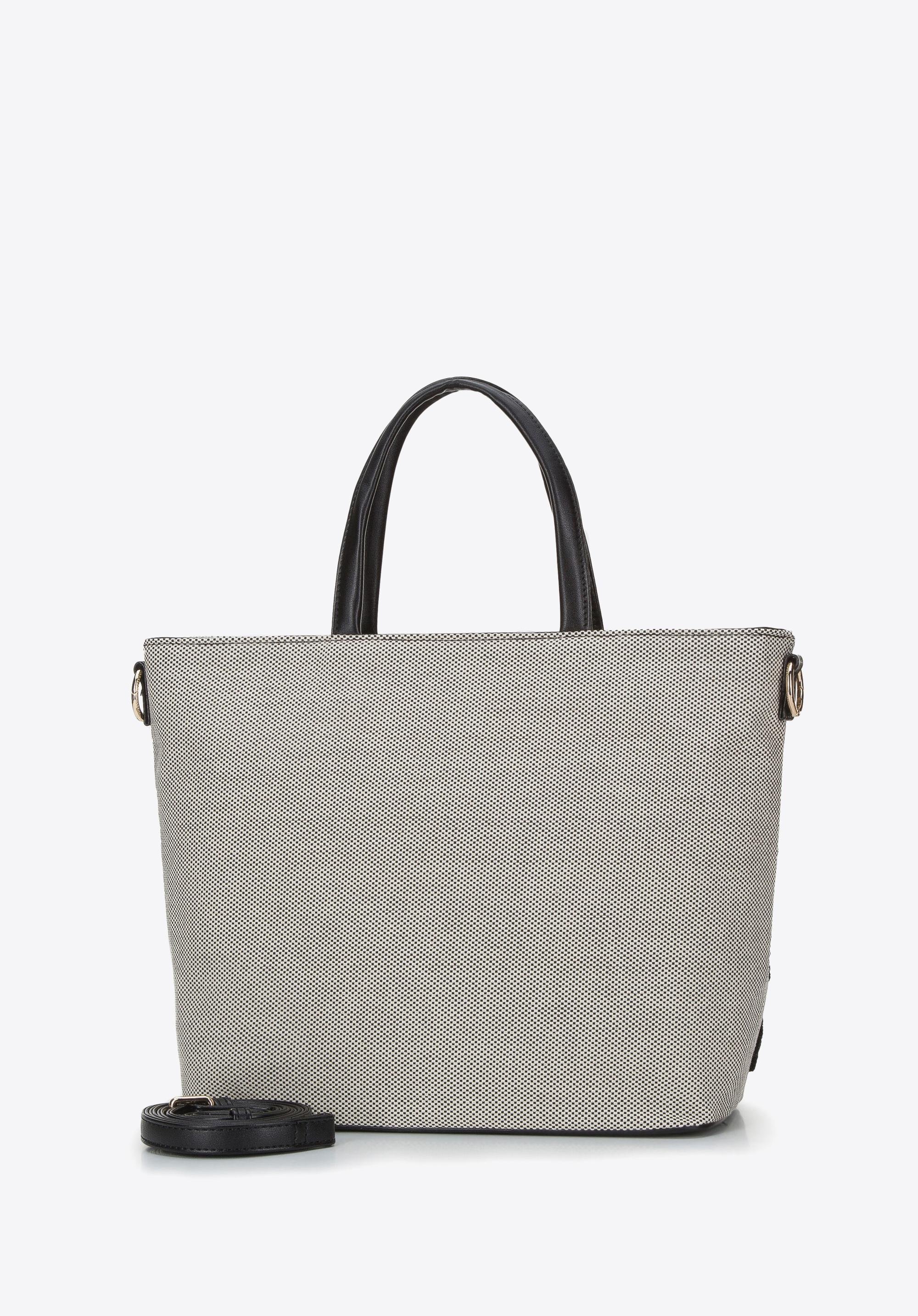 Torba shopperka płócienna w litery