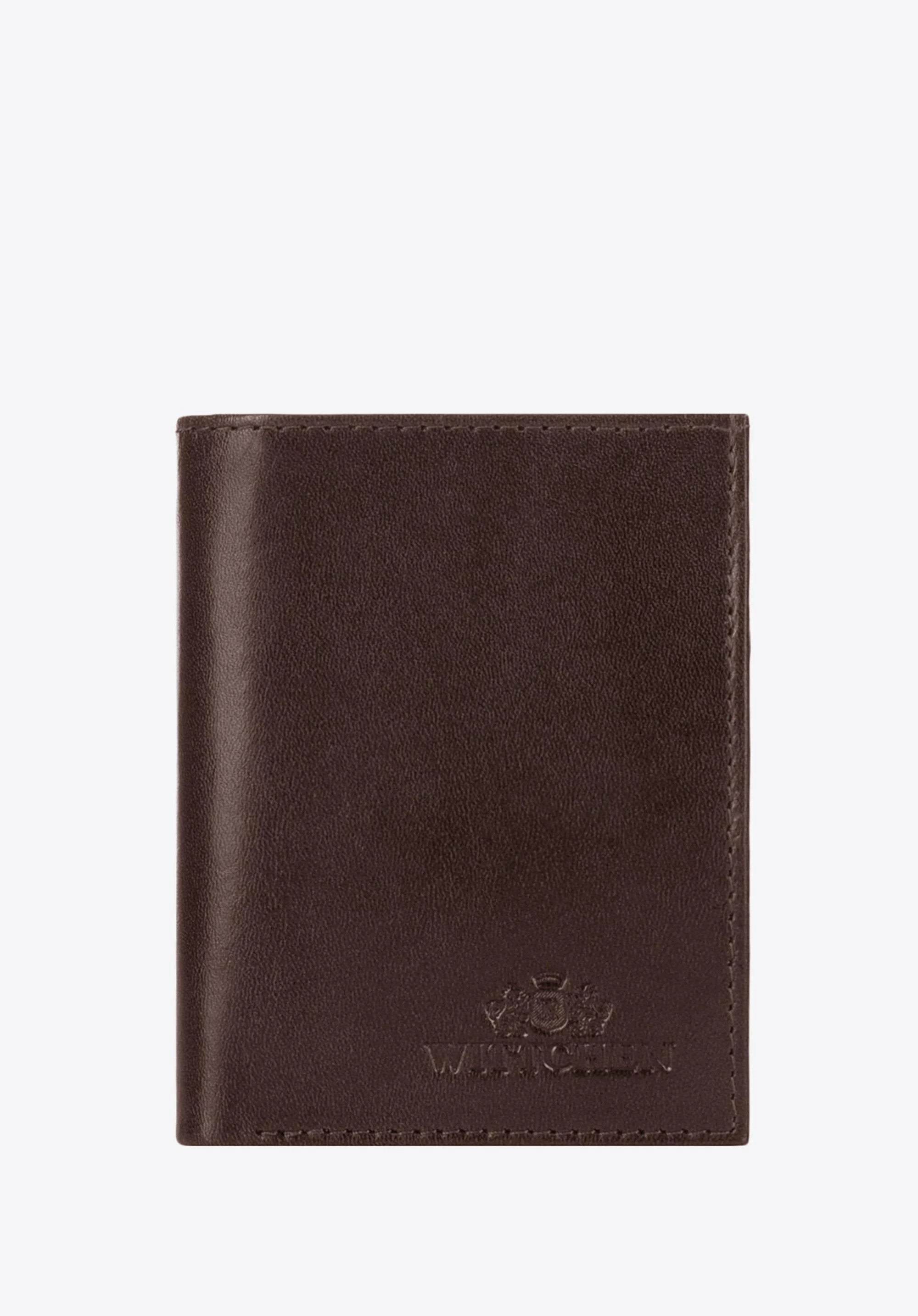 Skórzany portfel wąski